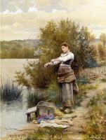 Daniel Ridgway Knight - The Laundress